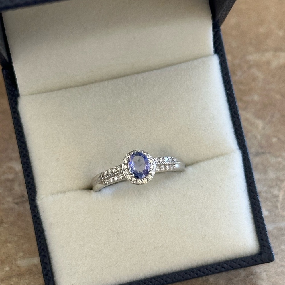 NEW Tanzanite Ring S925 Silver